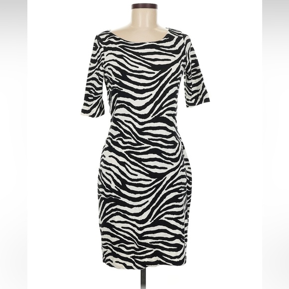 Lauren Ralph Lauren Dresses & Skirts - Lauren Ralph Lauren Black and White Sheath Mini Dress